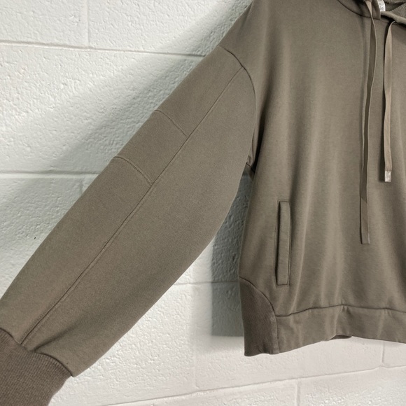 alo yoga army green hoodie sweater women’s size small - Picture 7 of 10